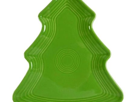 Fiesta Tree Shaped Plate in Shamrock Online Sale