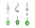 August Peridot Birthstone Charm - Jewel Candle For Sale