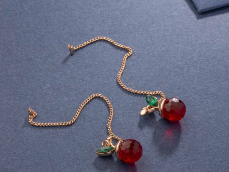 Cherry Bomb Drop Earrings (Brass) Online now