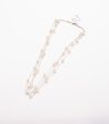 Classic Multi- pearl Necklace (Brass) on Sale