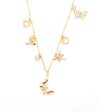 Cute Charms Necklace (Brass) Online Sale