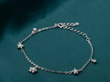 Daizy Charm Bracelet (Silver) Sale