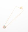 Blooming Flower Necklace Set (Brass) For Cheap