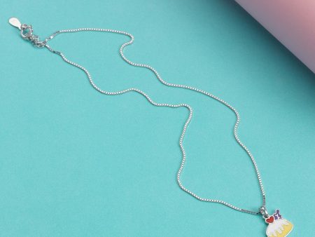 Cake Necklace (Silver) Supply