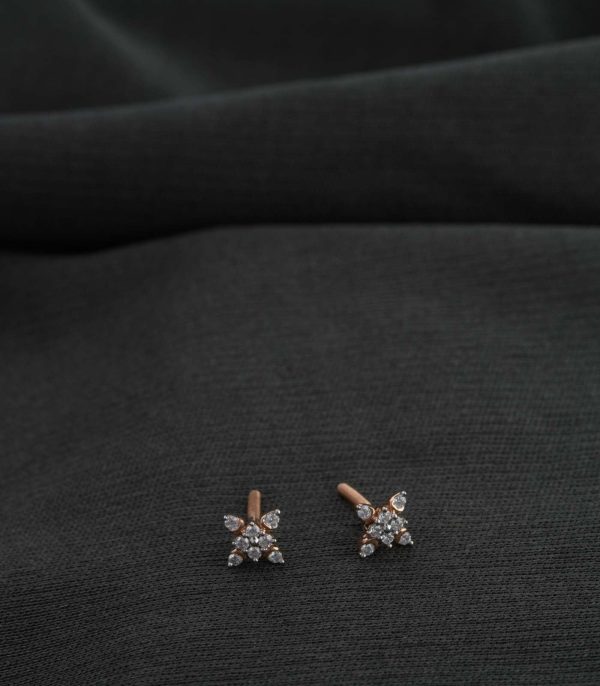 Diamond StarGlint Earrings For Cheap