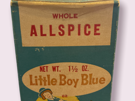 Vintage Box Little Boy Blue Allspice Spice Lansing Michigan Online