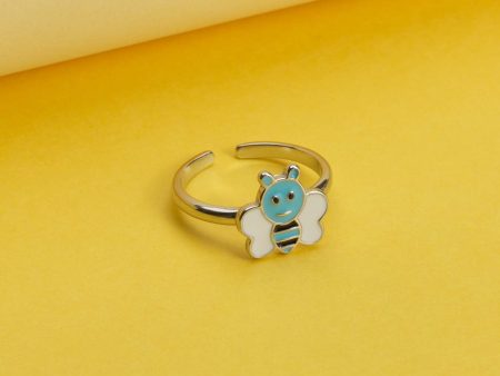 Cute Bee Finger Ring (Silver) Online