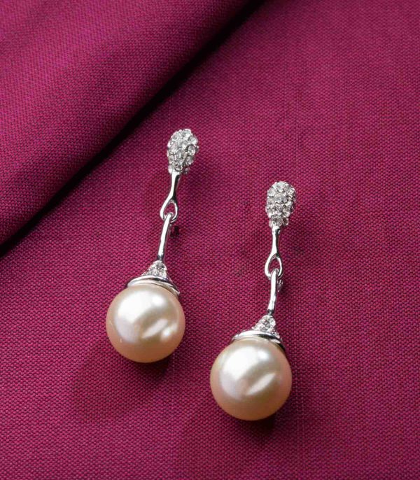 Dangling Pearls Tops (Brass) Sale