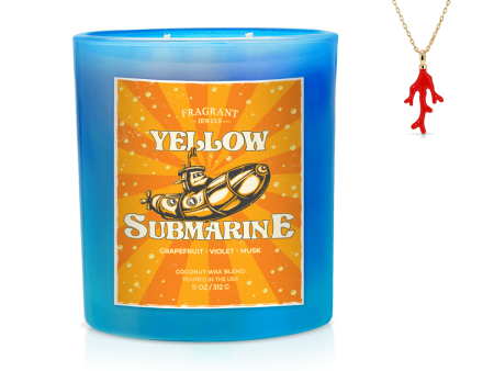 Yellow Submarine - Jewel Candle Hot on Sale