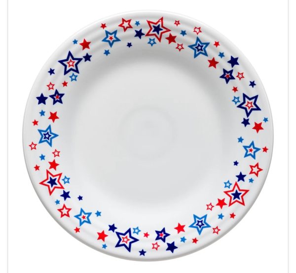 Fiesta 9” Luncheon Americana decal Online now