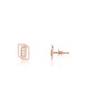 Diamond Cube Chic Earrings Hot on Sale