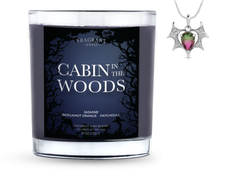 Cabin in the Woods - Candle (Necklace) For Sale