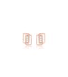 Diamond Cube Chic Earrings Hot on Sale