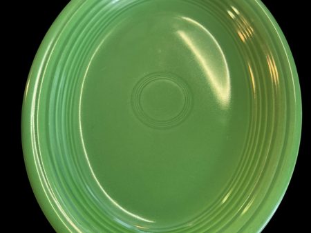 RARE Vintage Fiesta Actual Medium Green Platter For Sale