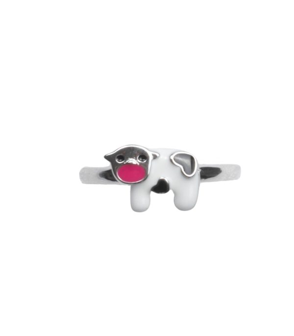 Cow Finger Ring (Silver) Online Hot Sale