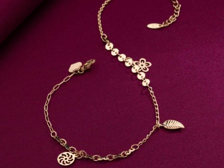 Cute Charm Anklet (Brass) Supply