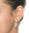 Blue-Fly Earrings (Brass) Sale