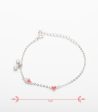 Cute Heart Bracelet (Silver) Online Hot Sale