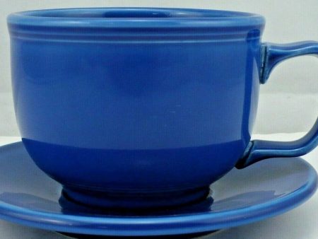 Fiesta Jumbo Mug with Saucer in Sapphire (Bloomingdales Exclusive) Sale