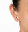 Diamond Arc Sparkle Earrings Online Hot Sale