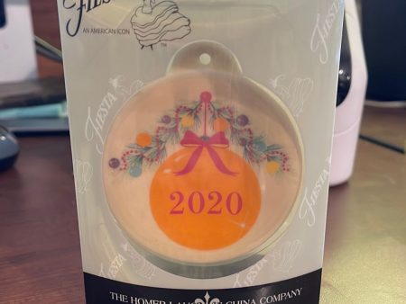 Fiesta Ornament Butterscotch Christmas Bulb 2020 Online Hot Sale