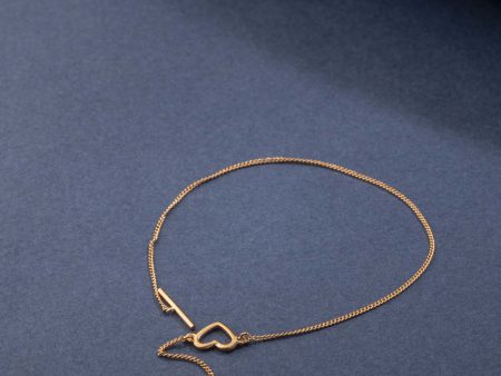 Charming Love Encircled Bracelet (Brass) Online Hot Sale