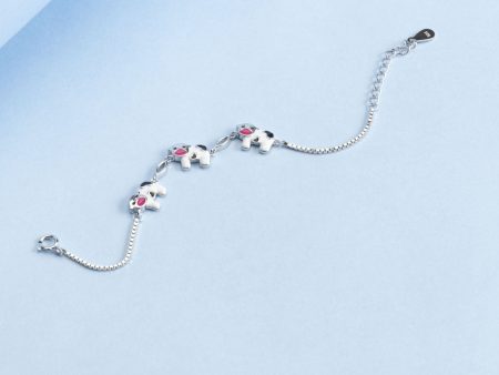 Cow Bracelet (Silver) Online Hot Sale