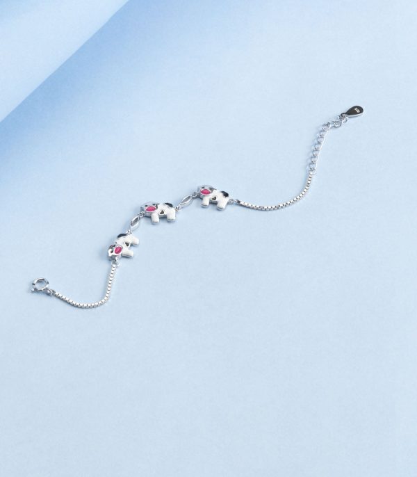 Cow Bracelet (Silver) Online Hot Sale