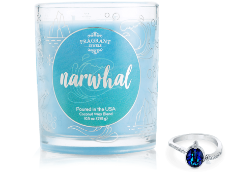 Narwhal - Fairytale Collection - Jewel Candle Online now