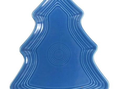 Fiesta Tree Shaped Plate in Lapis Online Sale