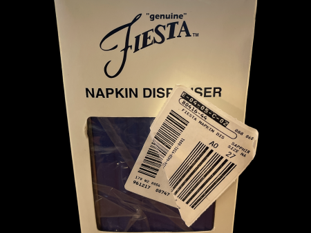 Fiesta Brand New Sapphire Napkin Dispenser (Bloomingdales Exclusive) on Sale