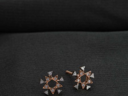 Diamond Lillian Stud Earrings Online Hot Sale