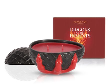 Dragons of the Elements - Fire Dragon - Jewel Candle (Without Jewelry) Fashion