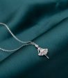 Cute Doll Necklace (Silver) Hot on Sale