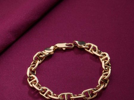 Chunky Chain Bracelet (Brass) Online Sale