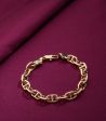 Chunky Chain Bracelet (Brass) Online Sale