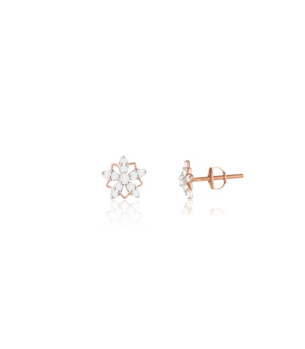 Diamond Lily Lace Earrings Online now