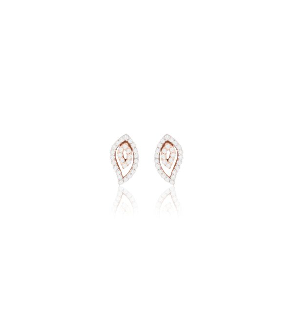 Diamond Ethereal Fern Earrings on Sale