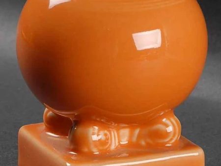 Fiesta Bulb   Ball Candle Holders in Tangerine +Like New+ Online Hot Sale