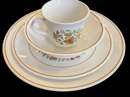 Corelle Corning Indian Summer 1977-79  6 Complete Place Settings 24 Piece Online Hot Sale