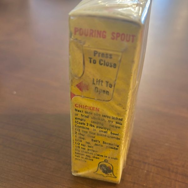 Vintage Bell s Seasoning Spice Box Weymouth Mass STILL WRAPPED Online Hot Sale