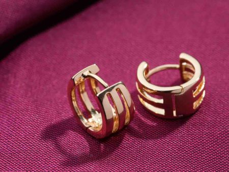 Daily Statement Hoops (Brass) Fashion