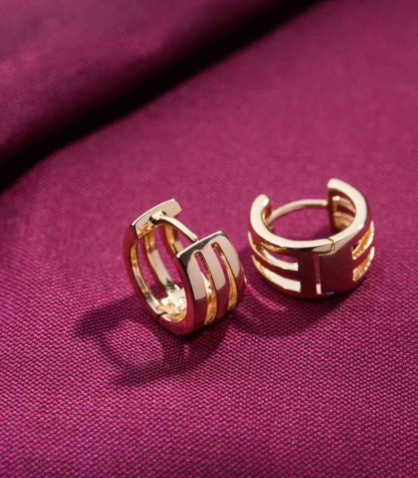 Daily Statement Hoops (Brass) Fashion