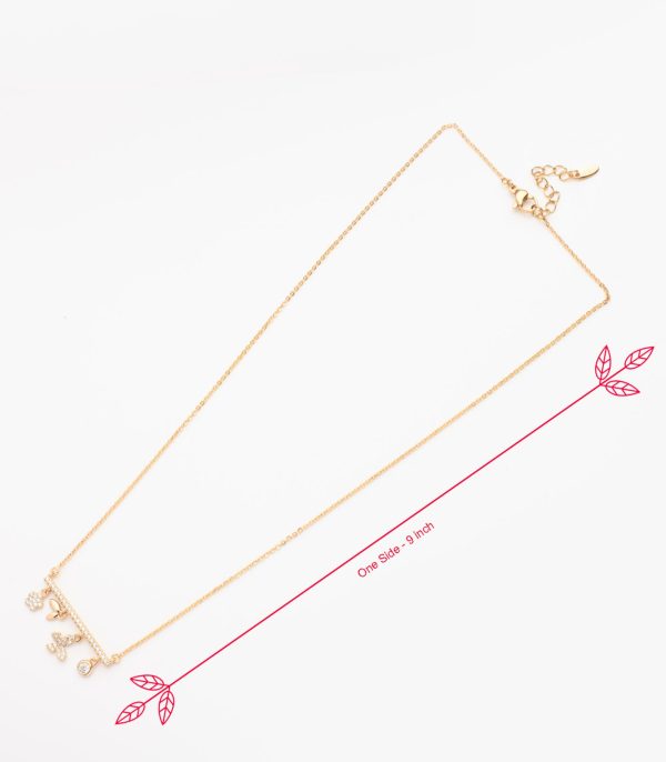 Charms Swing Necklace (Brass) Discount