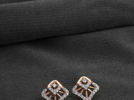 Diamond DazzleDots Earrings For Sale