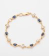 Blue Love Bracelet (Brass) Hot on Sale