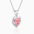 Anushka Sharma Silver Valentine Pendant For Cheap