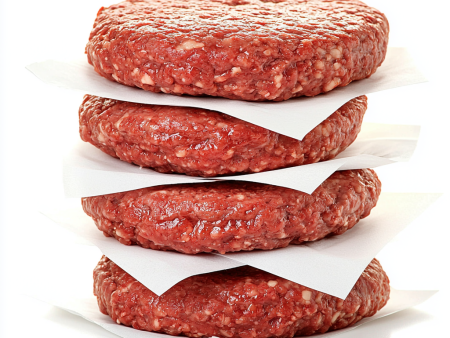 10lb Bulk Pack Halal Beef Burger Patties | Freshly Seasoned And Prepped | Ready To Cook | Online Sale