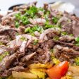 Halal Beef Shawarma | Approx 2lbs | Seasoned & Prepped | Ready To Cook | Packed Fresh | 100% Zabiha Halal | Fashion