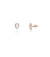 Diamond Minimalist Chic Earrings For Sale